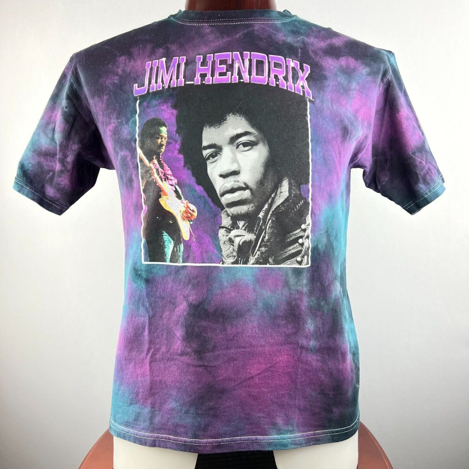 jimi hendrix purple haze tie dye shirt