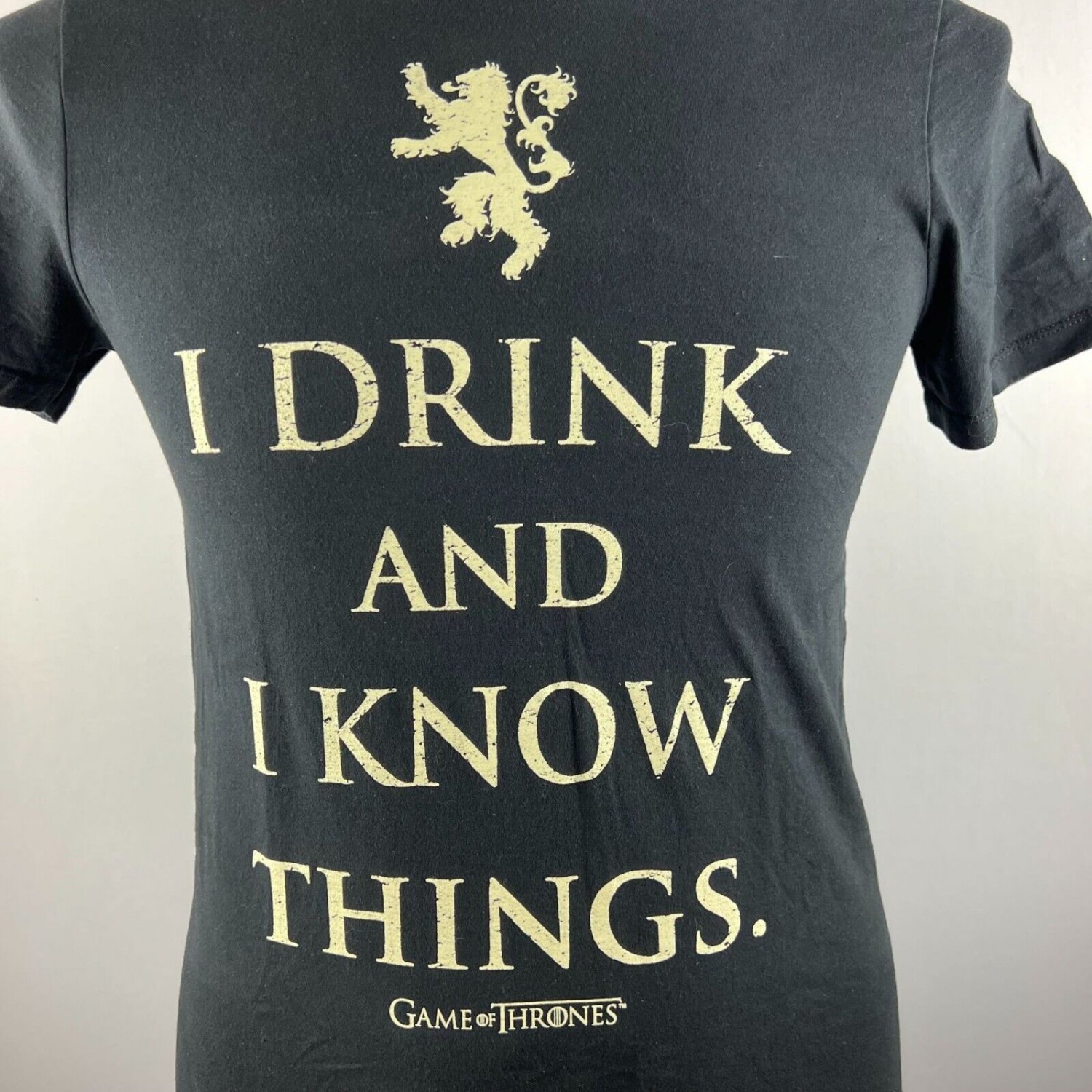i drink i know things