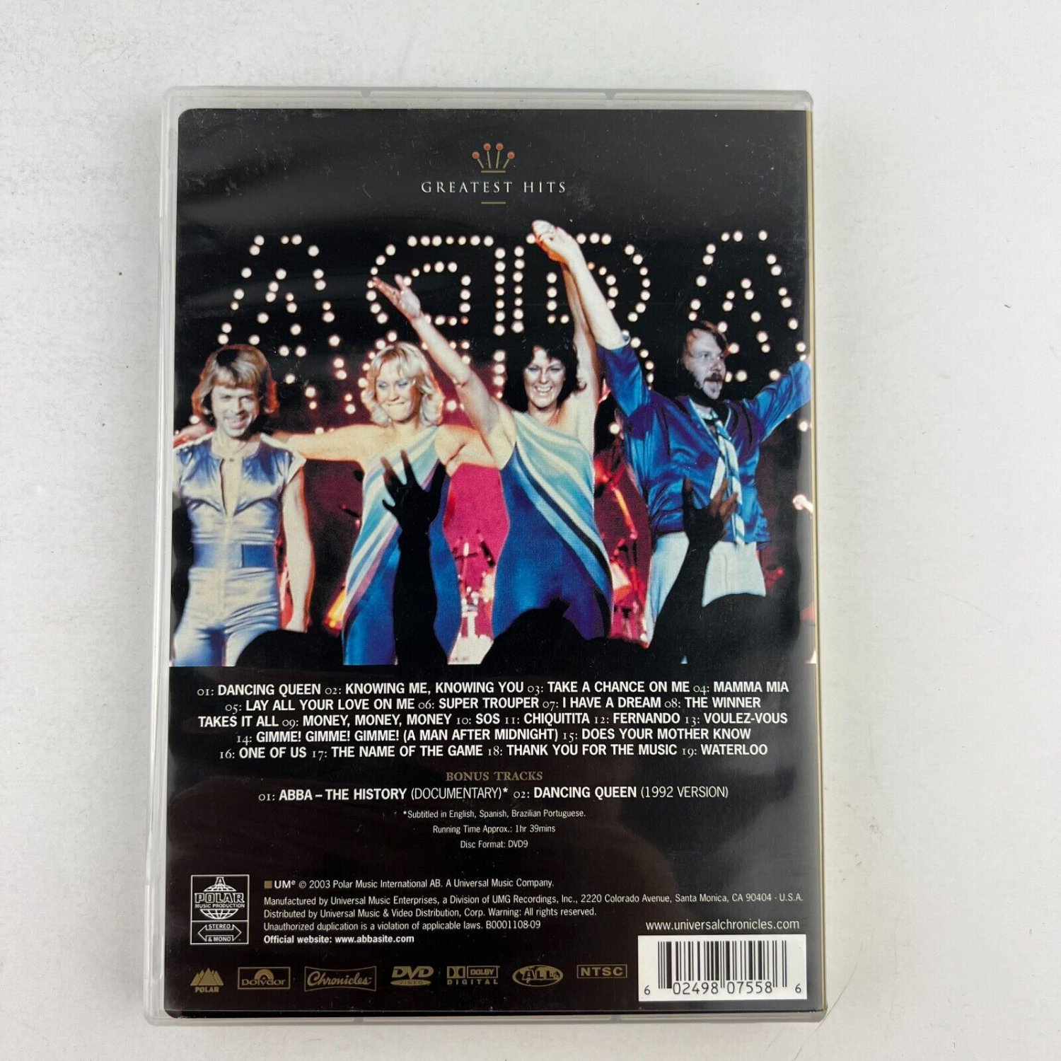 abba gold - greatest hits