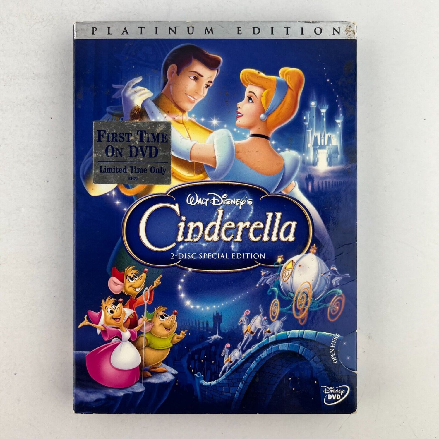 Walt Disney Cinderella Platinum 2-Disc Special Edition DVD