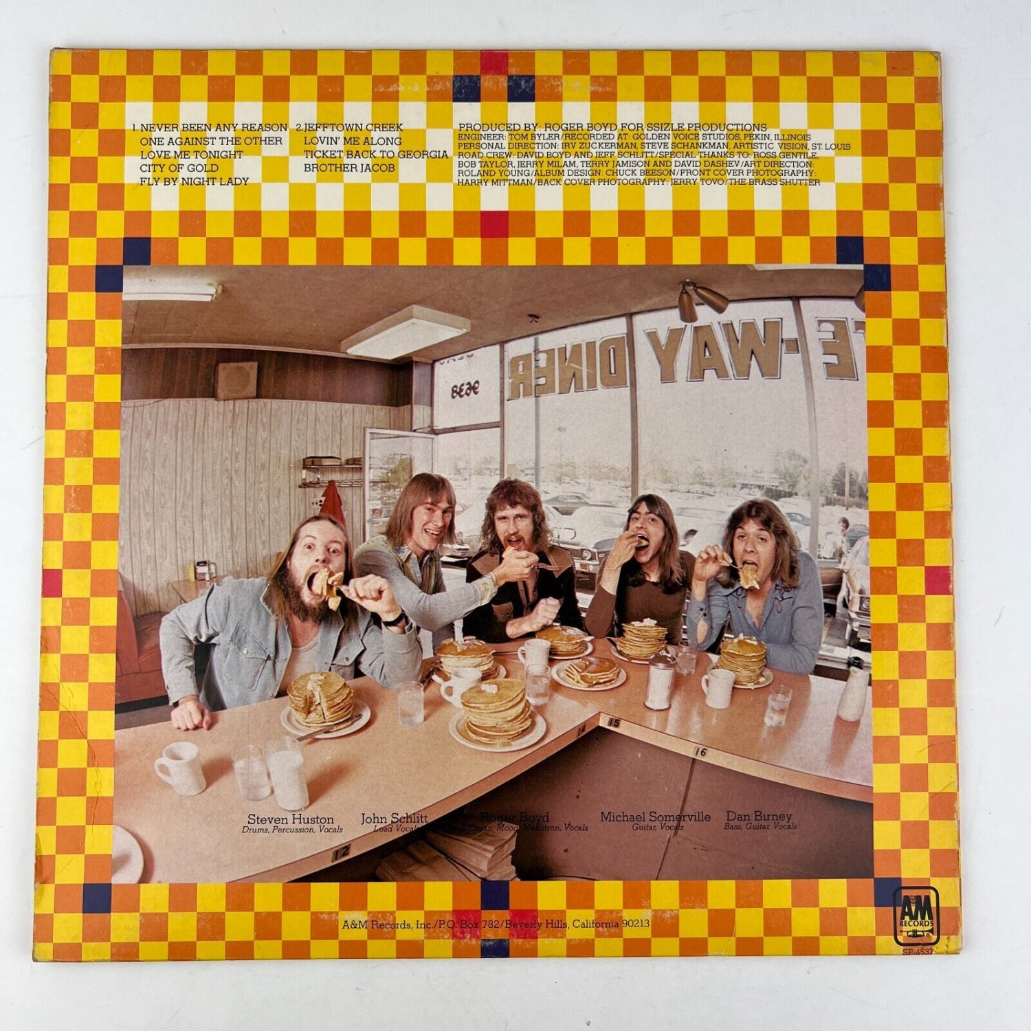 Head East Flat As A Pancake Vinyl LP Record Album SP 4537