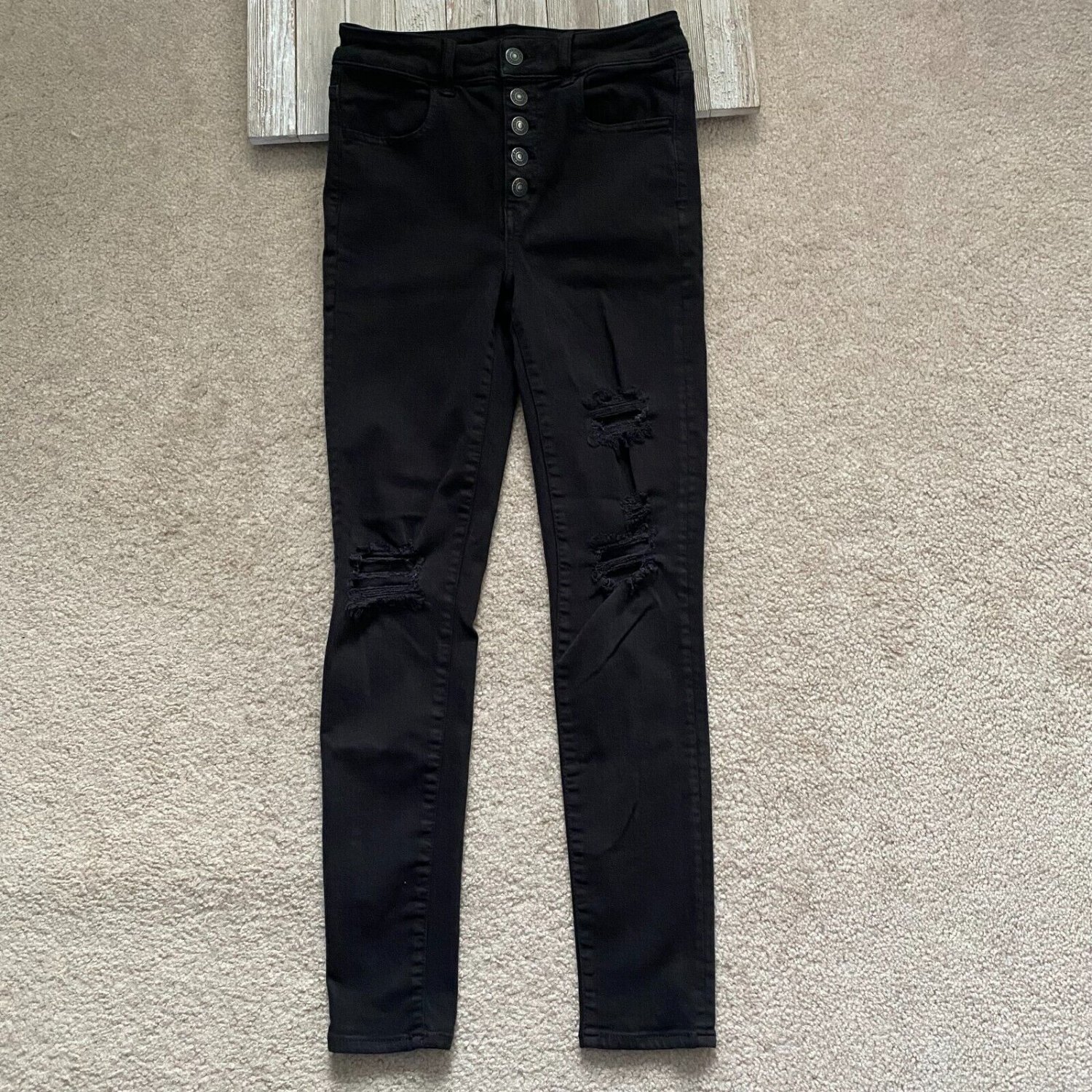 AE AMERICAN EAGLE SUPER HI RISE JEGGING NE (X)T LEVEL STRETCH