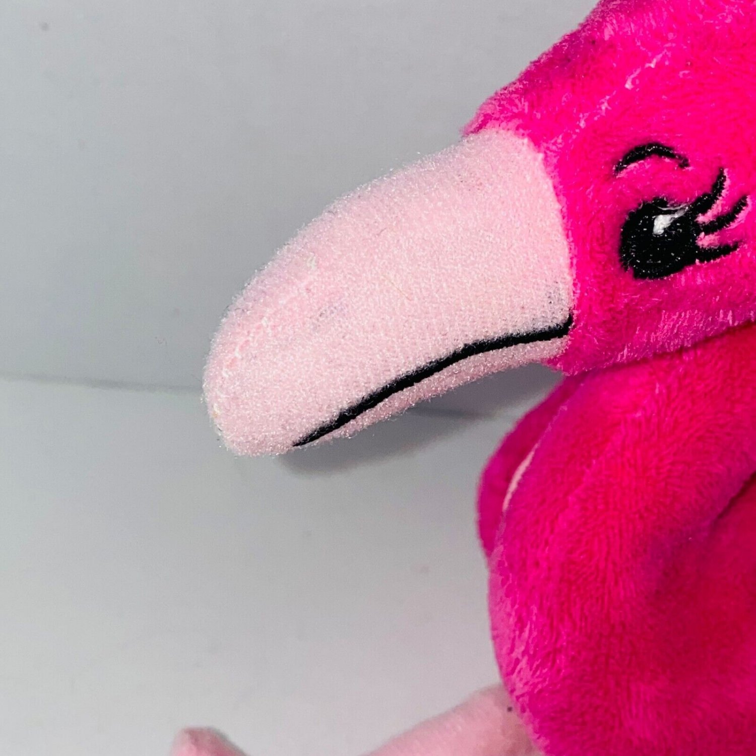 Florida Embroidered Pink Flamingo Tourist Vacation Souvenir Plush ...