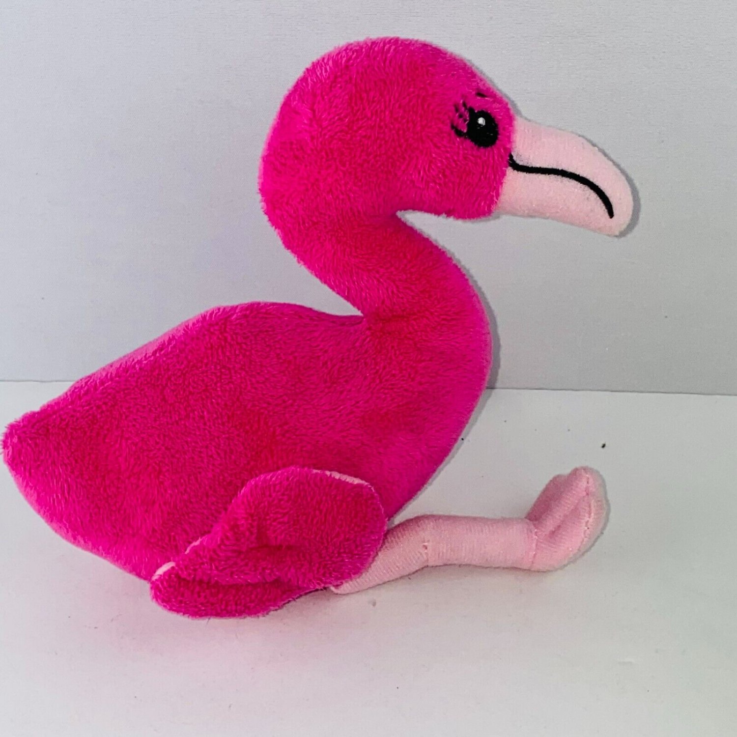 Florida Embroidered Pink Flamingo Tourist Vacation Souvenir Plush ...