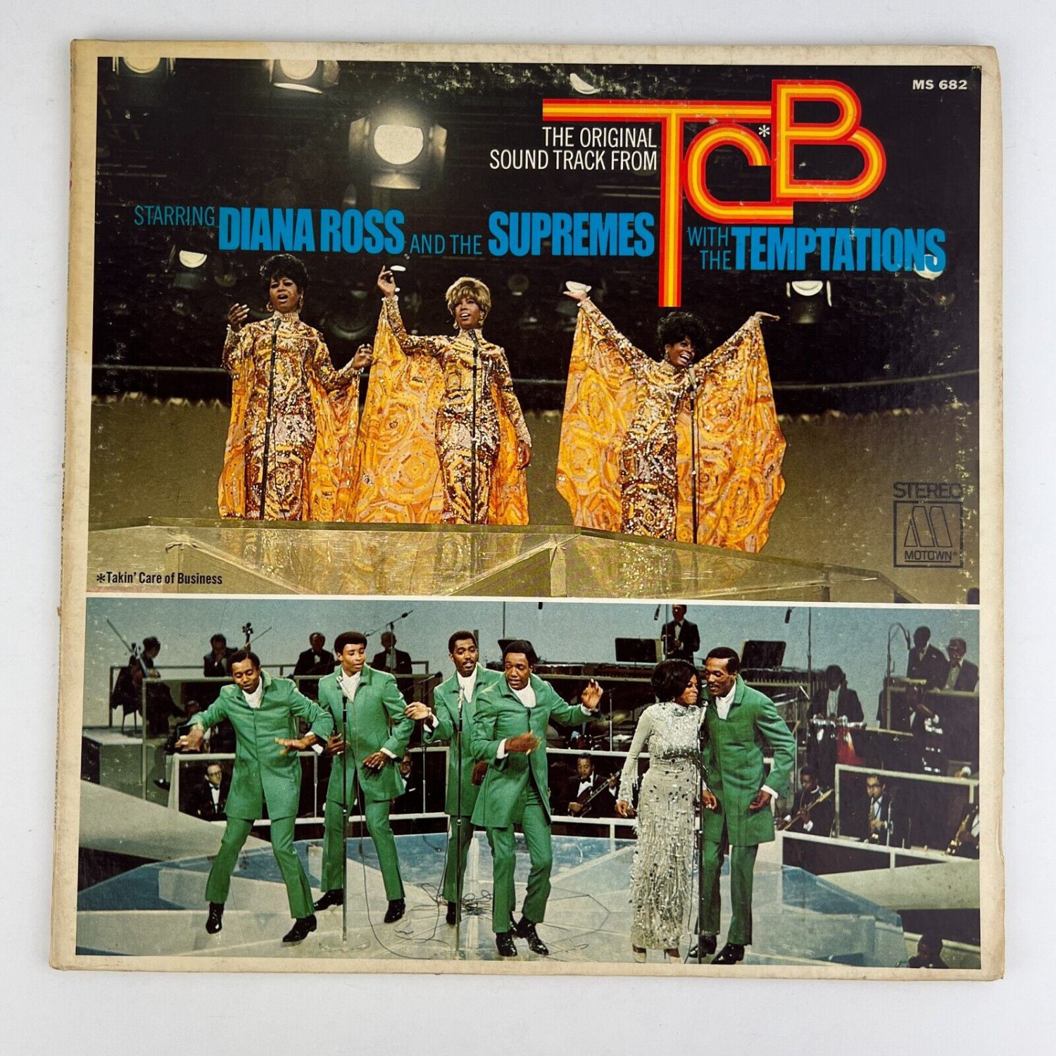 Diana Ross/The Supremes/Temptations TCB Soundtrack Vinyl LP Record ...