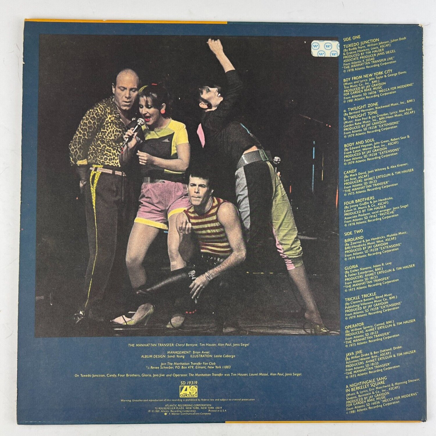 The Manhattan Transfer - Best Of The Manhattan Transfer Vinyl LP Record ...