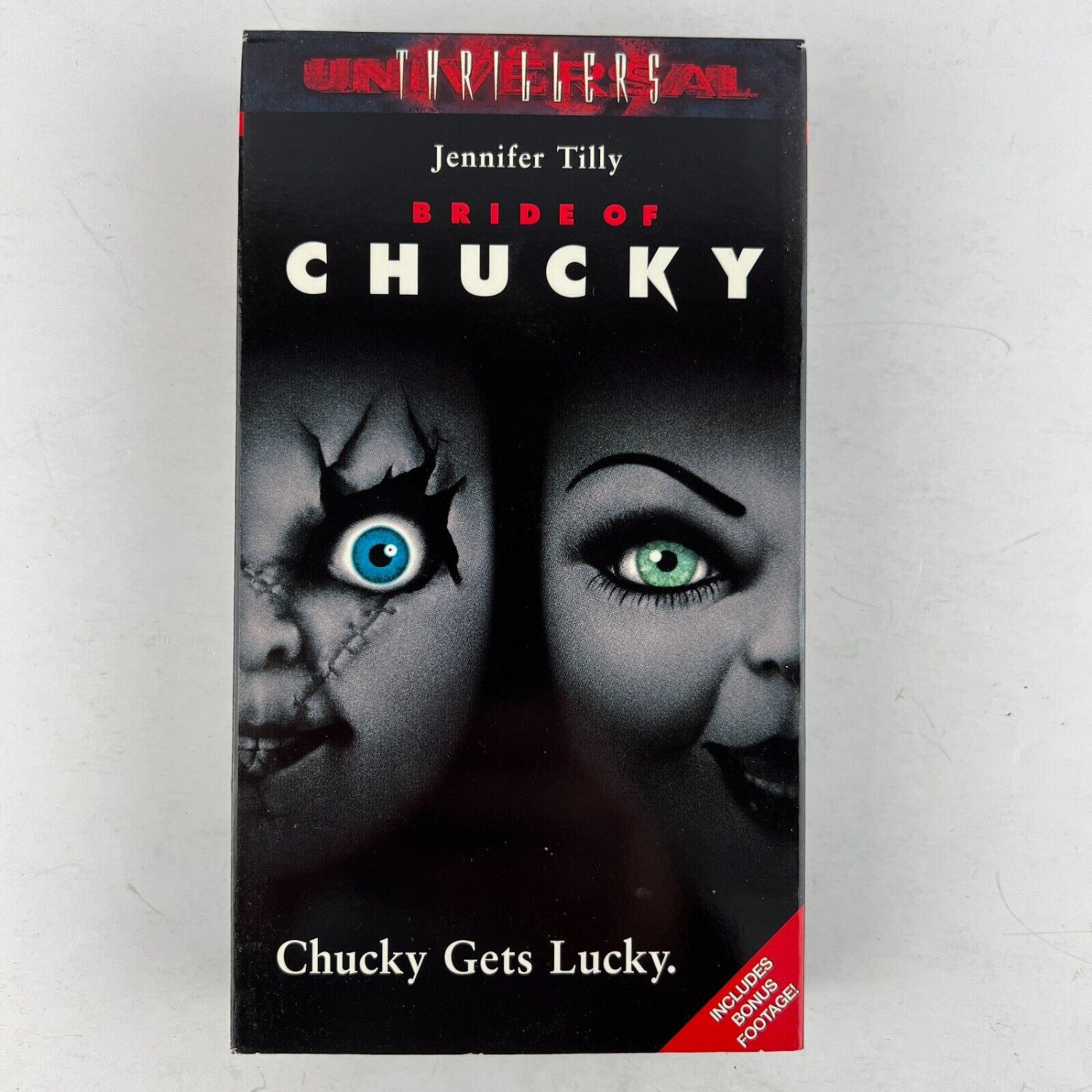 Bride of Chucky VHS Video Tape Jennifer Tilly