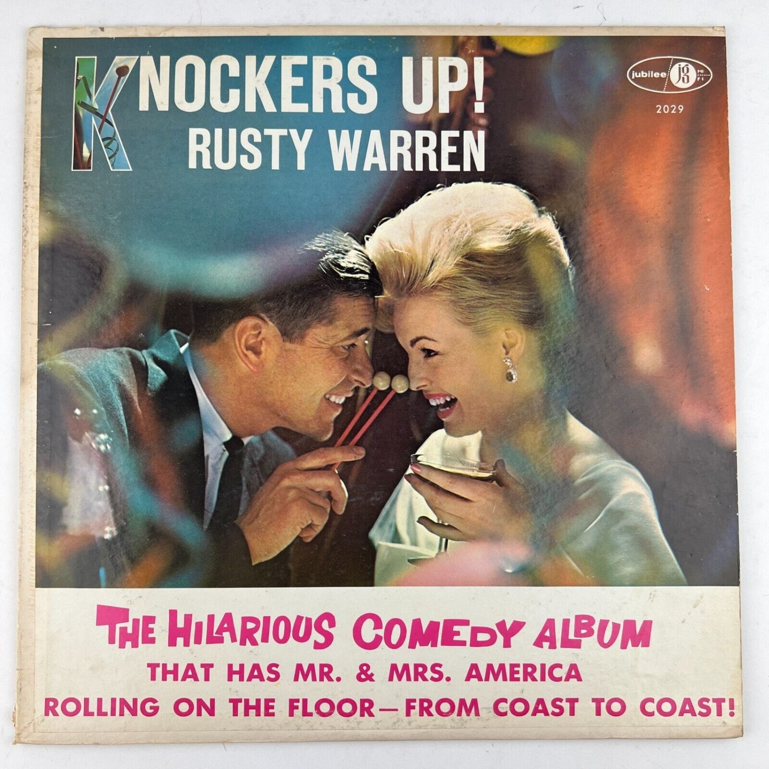 Rusty Warren Knockers Up! Vinyl LP Record Album MONO 2029