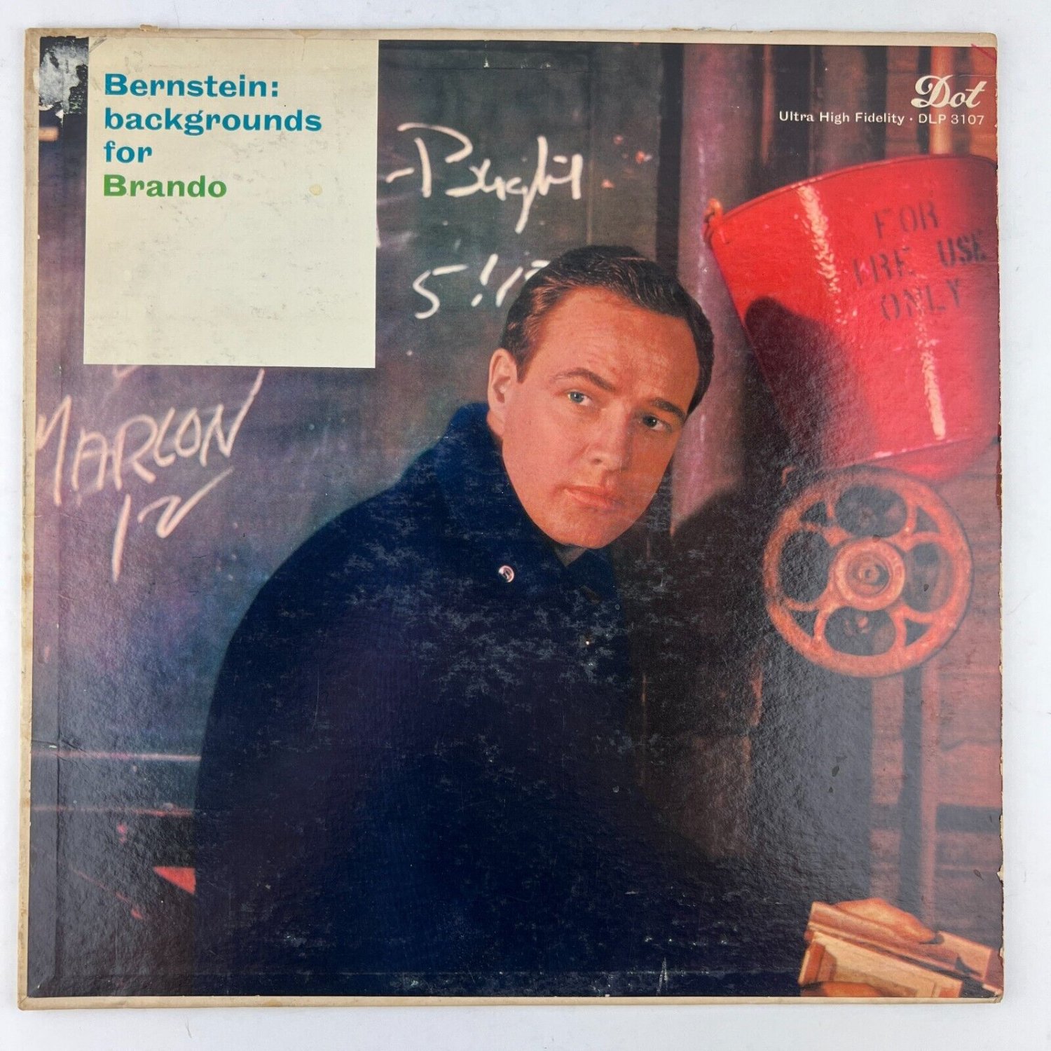 Elmer Bernstein - Backgrounds For Brando Vinyl LP Record Album DLP-3107