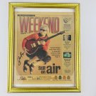 Sammy Hagar Signed Indianapolis Star Weekend Newspaper Insert September 2003