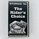 Sturgis '94 - The Rider's Choice VHS Video Tape Collectors Edition