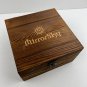 Mirror Sky Whiskey Bourbon Rocks Glass & Stones Box Set Unused