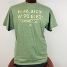 Bayfield Wisconsin WI Coordinates XL T-Shirt Shirt Bayfield Wisconsin WI Coordinates XL T-Shirt Shirt