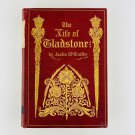 The Life of Gladstone by Justin McCarthy 1897 Hardcover Book Ex-Libris The Life of Gladstone by Justin McCarthy 1897 Hardcover Book Ex-Libris