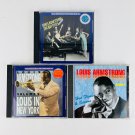 Louis Armstrong 3x CD Lot #4 Louis Armstrong 3x CD Lot #4