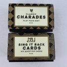 Bell & Curfew Classic Charades Play Your Part & Sing It Back Cards Games 2015 Bell & Curfew Classic Charades Play Your Part & Sing It Back Cards Games 2015