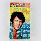 Elvis Presley - That's the Way It Is VHS Video Tape Commemorative Collection