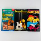 Beginning Guitar Introduction Electric & Acoustic Basics VHS Tape Lot #2 Beginning Guitar Introduction Electric & Acoustic Basics VHS Tape Lot #2