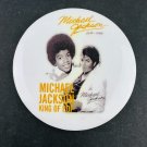 Michael Jackson King Of Pop 1958-2009 3" Button Pin Michael Jackson King Of Pop 1958-2009 3" Button Pin