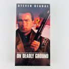 Steven Seagal - On Deadly Ground VHS Video Tape NEW Factory Sealed