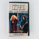 Jimmy Page & Robert Plant No Quarter UnLedded VHS Video Tape