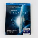 Gravity Blu-Ray / DVD Combo Pack NEW Factory Sealed Sandra Bullock George Cloony Gravity Blu-Ray / DVD Combo Pack NEW Factory Sealed Sandra Bullock George Cloony