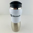 Microsoft Contured Water Drinking Metal Bottle with Lid Microsoft Contured Water Drinking Metal Bottle with Lid