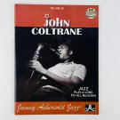 John Coltrane Vol 28 Book & CD Audio Jazz Play-A-Long Paperback Songbook John Coltrane Vol 28 Book & CD Audio Jazz Play-A-Long Paperback Songbook