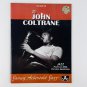 John Coltrane Vol 28 Book & CD Audio Jazz Play-A-Long Paperback Songbook