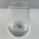 The Glenlivet Whisky Taster Glass Wide Heavy Base Etched Letters Gold Logo The Glenlivet Whisky Taster Glass Wide Heavy Base Etched Letters Gold Logo