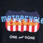 Motorcycle Condoms One and Done Got Protection XL T-Shirt Shirt Mens NWT