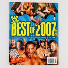 WWE - World Wrestling Entertainment Magazine January 2008 Best Of 2007 Cover