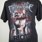 BFMV Bullet For My Valentine Riot Mens XL Black Graphic T Shirt Heavy Metal Band BFMV Bullet For My Valentine Riot Mens XL Black Graphic T Shirt Heavy Metal Band