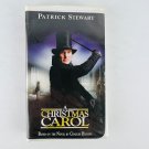 A Christmas Carol VHS Video Tape 2000 Clamshell Patrick Stewart - TNT ORIGINAL