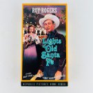 Roy Rogers Lights of Old Santa Fe VHS Video Tape