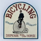 Bicycling Wholesome Delightful Dispense Horse Wood Plaque Sign Bicycle Bike Deco Bicycling Wholesome Delightful Dispense Horse Wood Plaque Sign Bicycle Bike Deco
