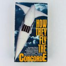 How They Fly the Concorde Airplane VHS Video Tape Aero History