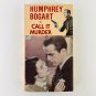 Call It Murder VHS Video Tape Humphrey Bogart