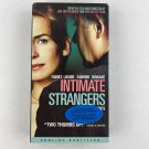 Intimate Strangers VHS Video Erotic Thriller PROMO DEMO Tape ~ RARE