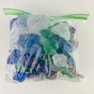 Bag Multi-Color Rough Cut Translucent Lava Rocks Gems Stones for Vase Accents