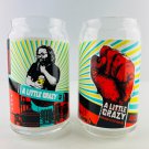 Revolution Brewing A Little Crazy Ale Chicago Microbrew Glass Set Beer Can Shape Revolution Brewing A Little Crazy Ale Chicago Microbrew Glass Set Beer Can Shape