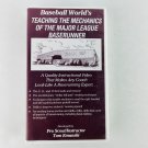 Baseball - Teaching the Mechanics of the Major League Baserunner VHS Video Tape
