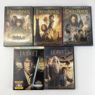 The Lord Of The Rings 5-Movie Complete Trilogy DVD Widescreen Set LOTR & Hobbit The Lord Of The Rings 5-Movie Complete Trilogy DVD Widescreen Set LOTR & Hobbit