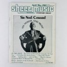 Sheet Music Magazine April/May 1983 Vol 7 No 4 Sir Noel Coward Issue Stnd Organ Sheet Music Magazine April/May 1983 Vol 7 No 4 Sir Noel Coward Issue Stnd Organ