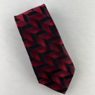 Arrow Red Geometric Necktie Tie 100% Imported Silk Arrow Red Geometric Necktie Tie 100% Imported Silk