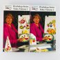 Donna Dewberry One Stroke Workshop Series Video Volume 1 & 2 VHS Tape Lot