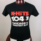 K-Hits 104.3 Chicago Radio Greatest Hits Graphic Unisex Small T-Shirt Shirt K-Hits 104.3 Chicago Radio Greatest Hits Graphic Unisex Small T-Shirt Shirt