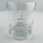 Double Cross Vodka Etched Rocks Cocktail Glass