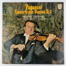 Niccolò Paganini – Concerto Per Violino N 3 Vinyl LP Record Album 6880-003