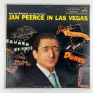 Jan Peerce With Joe Reisman And His Orchestra - Jan Peerce In Las Vegas Vinyl LP Jan Peerce With Joe Reisman And His Orchestra - Jan Peerce In Las Vegas Vinyl LP